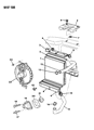 Chrysler Engine Cooling Fan Diagram - 4401863
