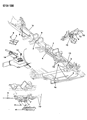 1994 Dodge Caravan Parking Brake Cable Diagram - 4423789