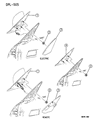 1996 Dodge Neon Car Mirror Diagram - 4615639