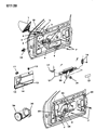 Dodge Shadow Window Regulator Diagram - 4658380