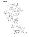 Jeep Comanche Radiator Support Diagram - 55005028