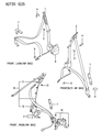 1994 Dodge Colt Seat Belt Diagram - MR717622