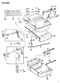 Jeep Comanche Fuel Filler Neck Diagram - 52000623