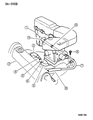 Dodge Ram Wagon PCV Hose Diagram - 53030081