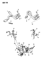 1993 Dodge D150 Seat Belt Diagram - L833JS8