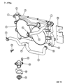 Dodge Caravan Radiator Hose Diagram - 4809417