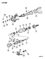 Dodge Dakota CV Boot Diagram - 52067521