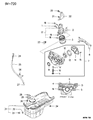 1994 Dodge Stealth Dipstick Tube Diagram - MD166530