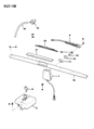 Jeep Wrangler Wiper Blade Diagram - WB000013AE
