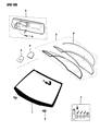 Jeep Comanche Car Mirror Diagram - 35007638