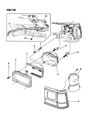 Dodge Ram Van Side Marker Light Diagram - 4260202