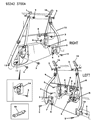 1993 Dodge Caravan Seat Belt Diagram - 4680261
