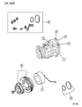 Dodge Neon A/C Compressor Cut-Out Switches Diagram - 4773101