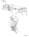 Dodge Fog Light Diagram - 55055181