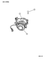 Dodge Viper A/C Compressor Diagram - 4708198