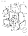 Jeep Wrangler Brake Caliper Bracket Diagram - 55016410