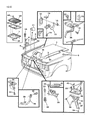 1984 Dodge Ram Wagon Hood Latch Diagram - 5207088