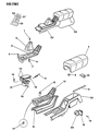 Chrysler LeBaron Cigarette Lighter Diagram - 4373032
