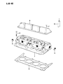 Jeep J10 Cylinder Head Gasket Diagram - J3227352