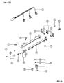 Dodge Colt Fuel Injector Diagram - MD162524
