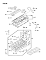 Dodge Colt Cylinder Head Bolts Diagram - MD121887