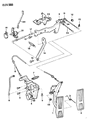 Jeep Comanche Accelerator Cable Diagram - 53000038