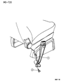 1999 Dodge Caravan Seat Belt Diagram - GP26SK5