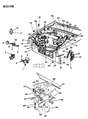 Dodge Shadow A/C Hose Diagram - HHR00058AA