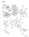 Chrysler Sebring Engine Mount Diagram - 4668175