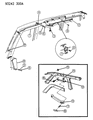 Dodge Caravan Tailgate Handle Diagram - H882KV4
