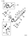 1998 Jeep Grand Cherokee Driveshaft Yokes Diagram - 4856345
