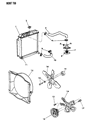 Dodge D150 Radiator Hose Diagram - 52005814