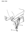 1994 Dodge Caravan Seat Belt Diagram - HS73MM6