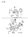 Jeep Comanche Water Pump Diagram - 83503407