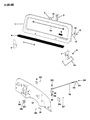 Jeep Wrangler Dash Panels Diagram - 55052583