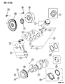 Chrysler Sebring Harmonic Balancer Diagram - MD197613