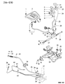 Chrysler Shift Cable Diagram - MB891353