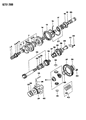 Chrysler Differential Bearing Diagram - MD710663