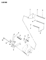 Jeep J10 Alternator Bracket Diagram - J5357906