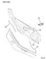 Dodge Viper Weather Strip Diagram - 4709252