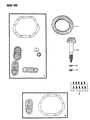 1993 Dodge D150 Carrier Bearing Spacer Diagram - 4137770
