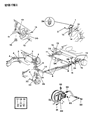 Chrysler LeBaron Brake Proportioning Valve Diagram - 4509896