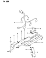 1987 Chrysler New Yorker Fuel Pressure Regulator Diagram - MD107719