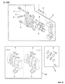 Dodge Stealth Brake Caliper Piston Diagram - MB857837