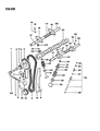 Chrysler Conquest Timing Chain Diagram - MD154048