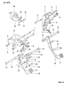 Chrysler Conquest Brake Light Switch Diagram - MB435457