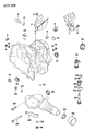 1994 Dodge Stealth Automatic Transmission Output Shaft Seal Diagram - MB837031
