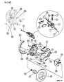 Chrysler Cirrus Brake Pad Diagram - V2013669AB