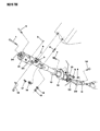 1990 Dodge Ram Wagon Steering Shaft Diagram - 4115876