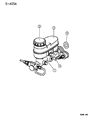 1996 Dodge Neon Brake Master Cylinder Diagram - 4762628